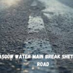 Glasgow Water Main Break Shettleston Road