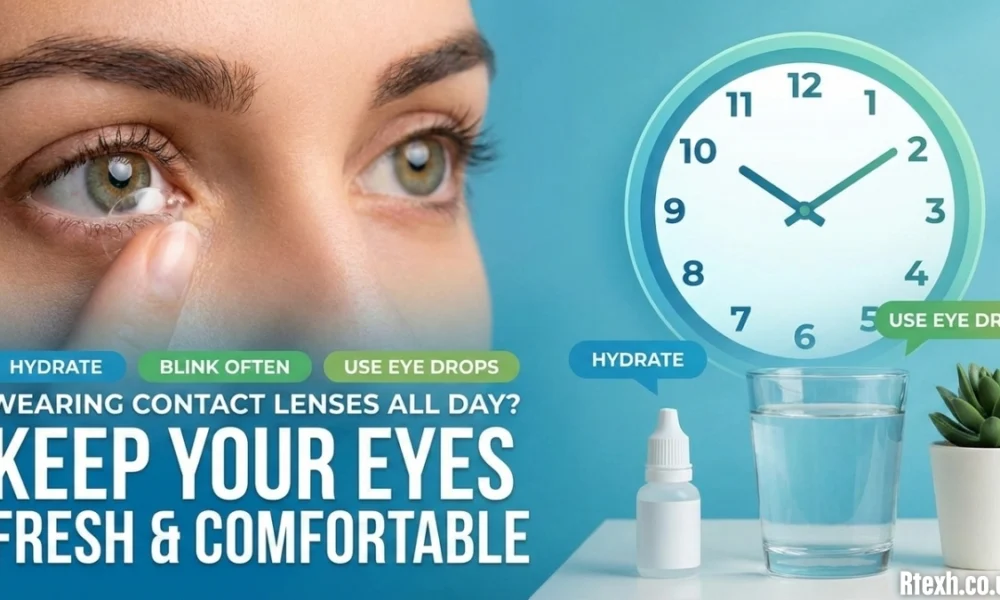 Wearing Contact Lenses All Day? Here’s How to Keep Your Eyes Fresh and Comfortable