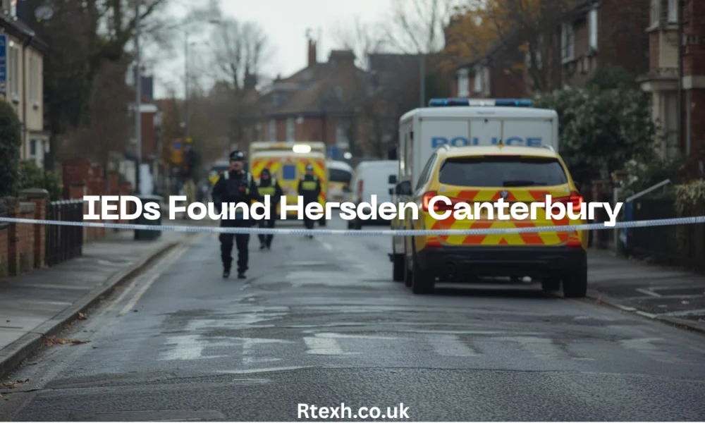 IEDs Found Hersden Canterbury