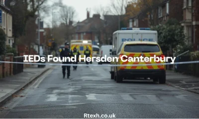 IEDs Found Hersden Canterbury