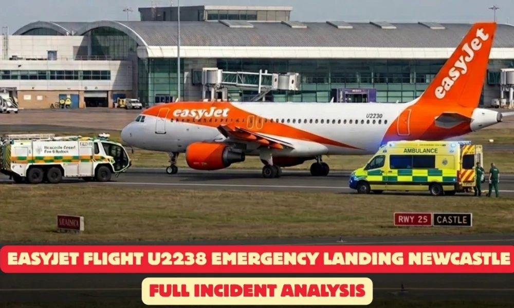 easyJet Flight U2238 Emergency Landing Newcastle