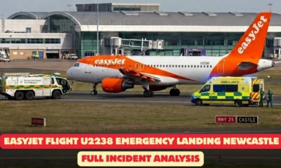 easyJet Flight U2238 Emergency Landing Newcastle