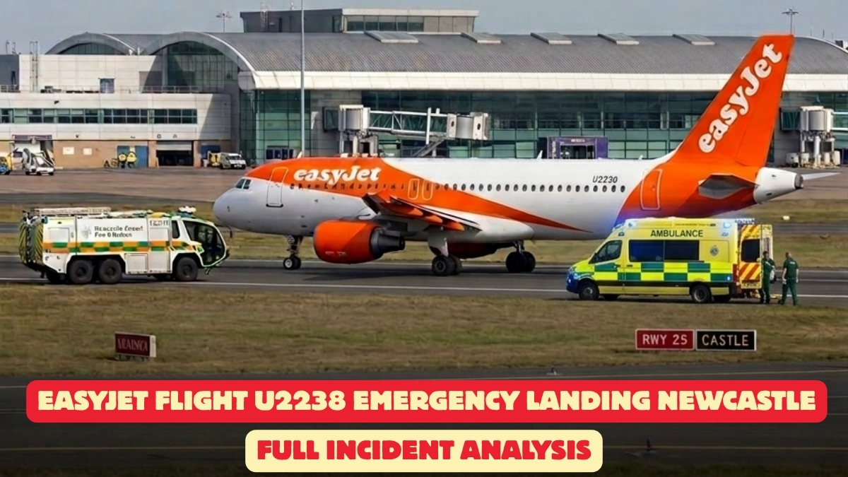 easyJet Flight U2238 Emergency Landing Newcastle